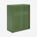 Bisley Glide with perforated doors Olive Green