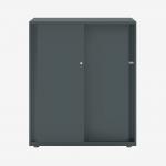 Bisley Glide with plain doors Anthracite Grey
