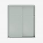 Bisley Glide with plain doors Bisley Silver