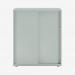 Bisley Glide with plain doors Bisley Silver