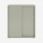 Bisley Glide with plain doors Goose Grey