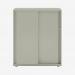 Bisley Glide with plain doors Goose Grey