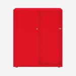 Bisley Glide with plain doors Cardinal Red