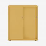 Bisley Glide with plain doors Yellow