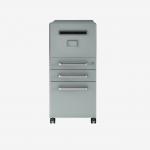 Bisley Bite 3 drawers Bisley Silver 3 Drawer