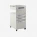 Bisley Bite 3 drawers Goose Grey 3 Drawer