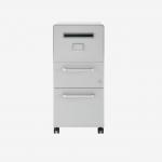 Bisley Bite 2 drawers Light Grey 2 Drawer