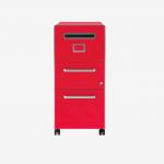 Bisley Bite 2 drawers Cardinal Red 2 Drawer