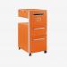 Bisley Bite 2 drawers Bisley Orange 2 Drawer