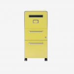 Bisley Bite 2 drawers Yellow 2 Drawer
