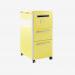 Bisley Bite 2 drawers Yellow 2 Drawer