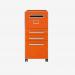 Bisley Bite 3 drawers Bisley Orange 3 Drawer