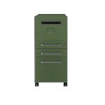 Bisley Bite 3 drawers Olive Green 3 Drawer