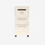 Bisley Bite 2 drawers Chalk 2 Drawer