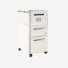 Bisley Bite 2 drawers Chalk 2 Drawer