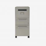 Bisley Bite 2 drawers Goose Grey 2 Drawer