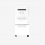 Bisley Bite 2 drawers Traffic White 2 Drawer