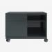 Bisley Caddy Anthracite Grey 2 Drawer