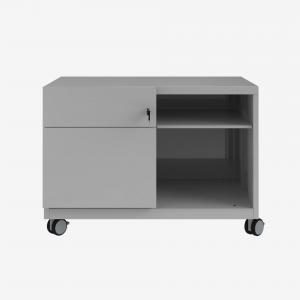 Bisley Caddy Goose Grey 2 Drawer