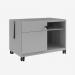 Bisley Caddy Goose Grey 2 Drawer