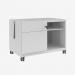 Bisley Caddy Light Grey 2 Drawer