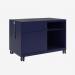 Bisley Caddy Oxford Blue 2 Drawer