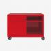 Bisley Caddy Cardinal Red 2 Drawer