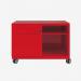 Bisley Caddy Cardinal Red 2 Drawer