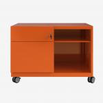 Bisley Caddy Bisley Orange 2 Drawer