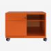 Bisley Caddy Bisley Orange 2 Drawer