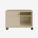 Bisley Caddy Natural Canvas 2 Drawer