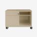Bisley Caddy Natural Canvas 2 Drawer