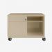 Bisley Caddy Natural Canvas 2 Drawer
