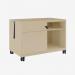 Bisley Caddy Natural Canvas 2 Drawer