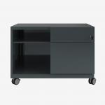 Bisley Caddy Anthracite Grey 2 Drawer