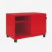 Bisley Caddy Cardinal Red 2 Drawer