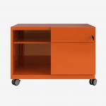 Bisley Caddy Bisley Orange 2 Drawer