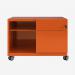 Bisley Caddy Bisley Orange 2 Drawer