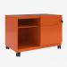 Bisley Caddy Bisley Orange 2 Drawer