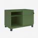 Bisley Caddy Olive Green 2 Drawer