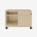 Bisley Caddy Natural Canvas 2 Drawer