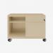 Bisley Caddy Natural Canvas 2 Drawer
