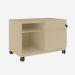 Bisley Caddy Natural Canvas 2 Drawer