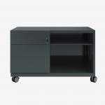 Bisley Caddy Anthracite Grey 2 Drawer