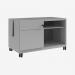 Bisley Caddy Goose Grey 2 Drawer