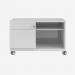 Bisley Caddy Light Grey 2 Drawer
