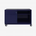 Bisley Caddy Oxford Blue 2 Drawer