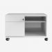 Bisley Caddy Traffic White 2 Drawer