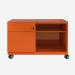 Bisley Caddy Bisley Orange 2 Drawer