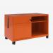 Bisley Caddy Bisley Orange 2 Drawer